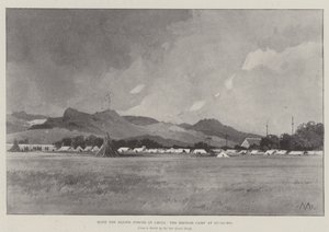 Avec les forces alliées en Chine, le camp britannique à Lu-Li-Ho - Charles Auguste Loye